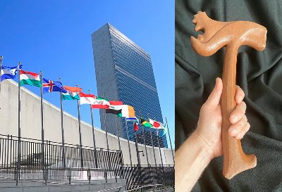 United Nations Gavel of Thor, replica